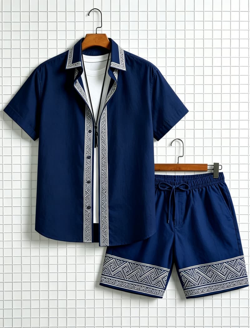 Completo da uomo con camicia a - Ethnic Fashion Clothing recensione e prezzo