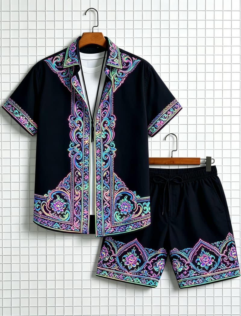Completo da uomo con camicia a - Ethnic Fashion Clothing recensione e prezzo