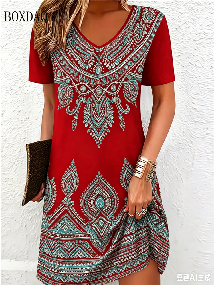 Abiti Vintage Etnici Stampati  - Ethnic Fashion Clothing recensione e prezzo